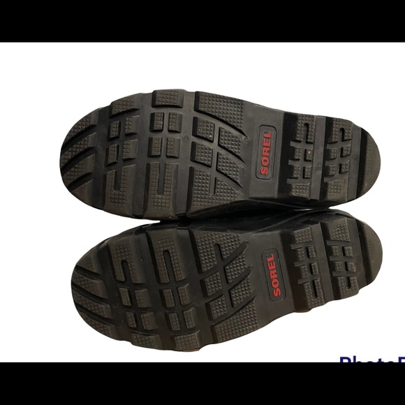 Sorel Black and Red Winter Boots - Picture 5 of 7